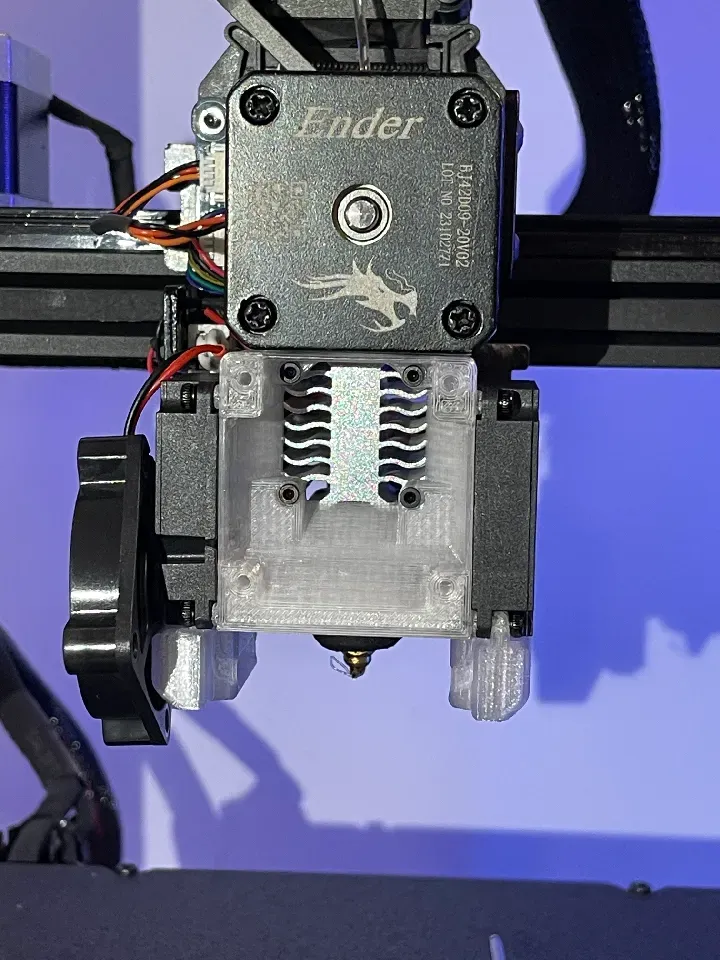Semplice supporto per ventole Creality Ender 3 v3 KE triple 4010