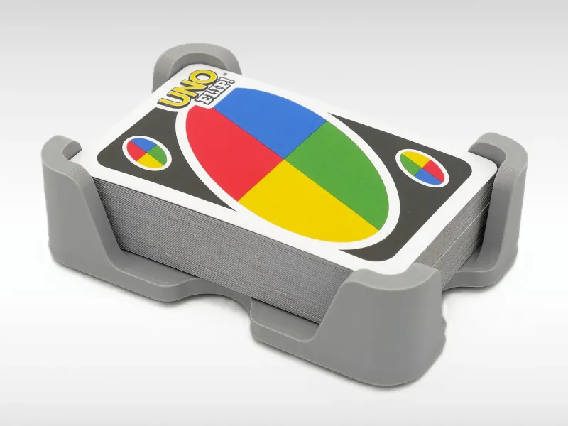 Single & double playing cards deck holder (different sizes)