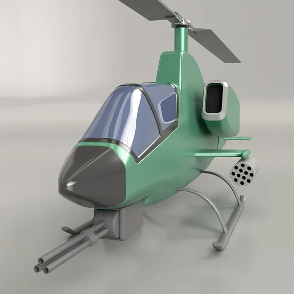 Cobra helicopter redesigned