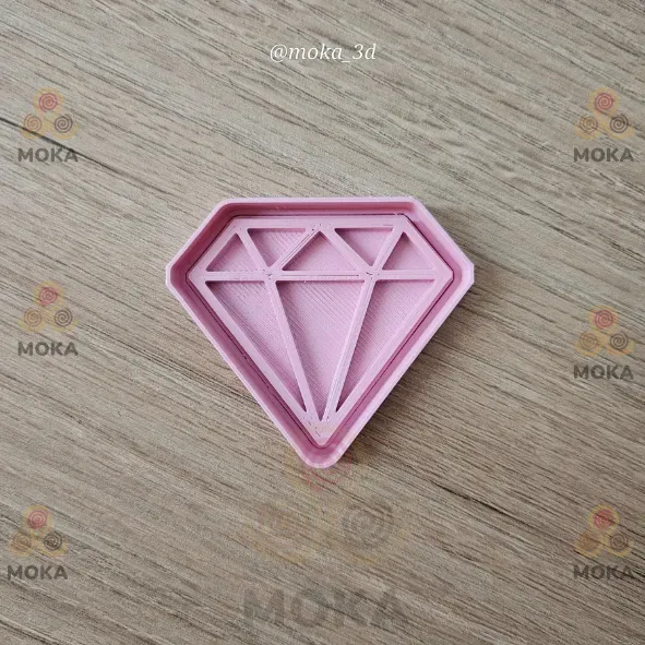 cortador de galleta diamante