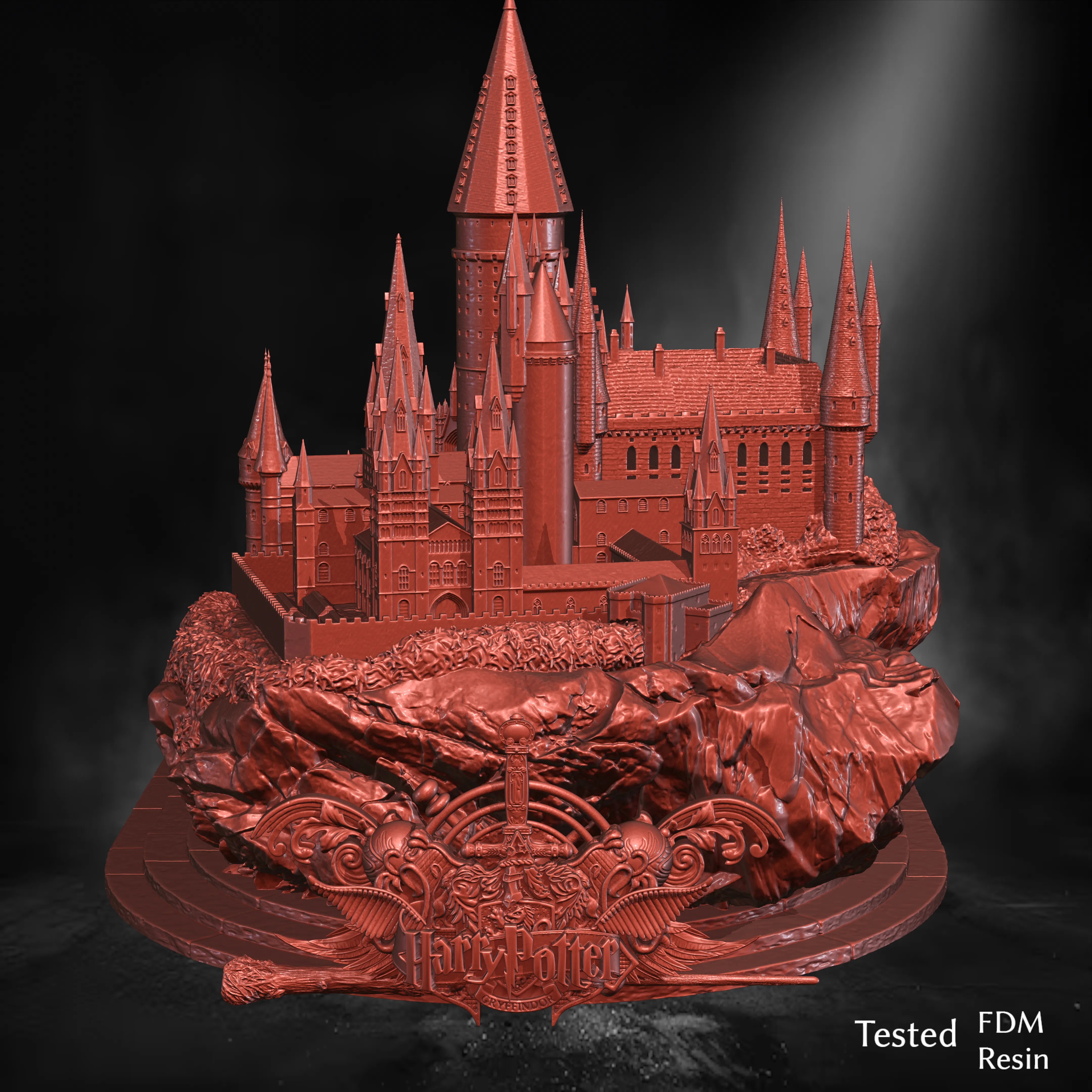 Hogwarts Castle – Harry Potter Fan Art STL 🏰✨