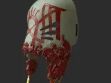 sleep token mask /cosplay/stl and 3mf multicolor-3