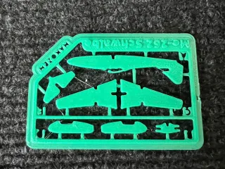 Me-262 Schwalbe Kit Card