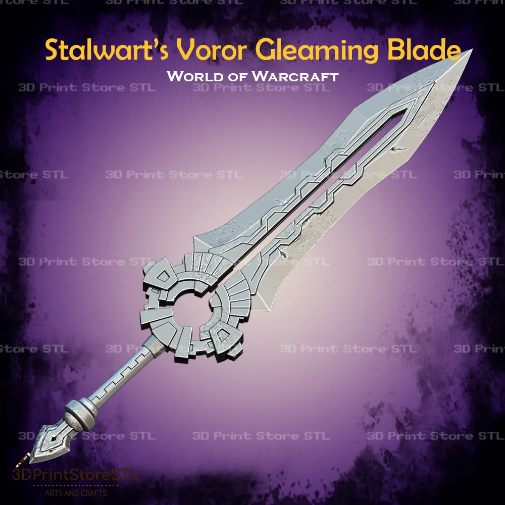 Voror Gleaming Blade Of The Stalwart From World Of Warcraft