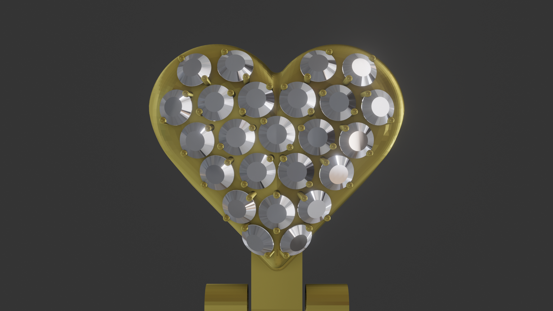 HEART SHAPED BAIL 3D PRINT MODEL | 3D models download | Creality Cloud