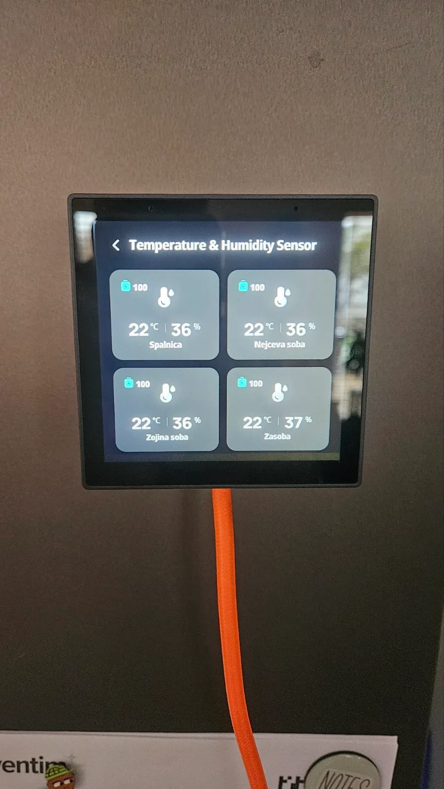 Tuya zigbee smart wifi screen holder