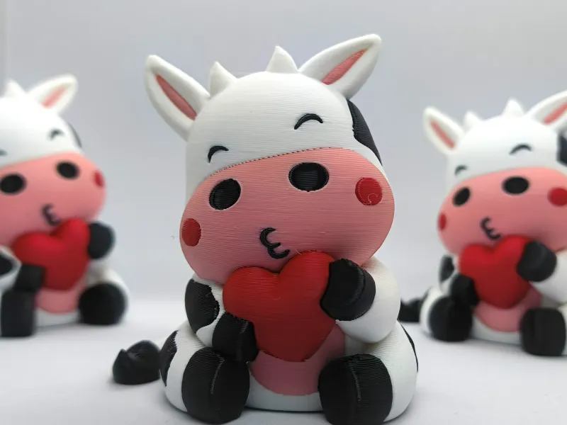 Valentine's Special - Kawaii Cow / Calf