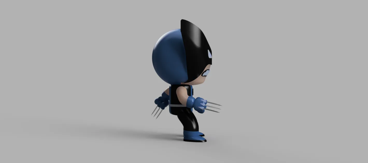 Marvel Mini Wolverine / New Fantastic 4 (James Howlett)