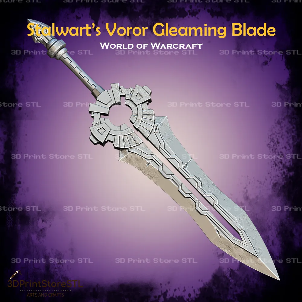 Voror Gleaming Blade Of The Stalwart From World Of Warcraft