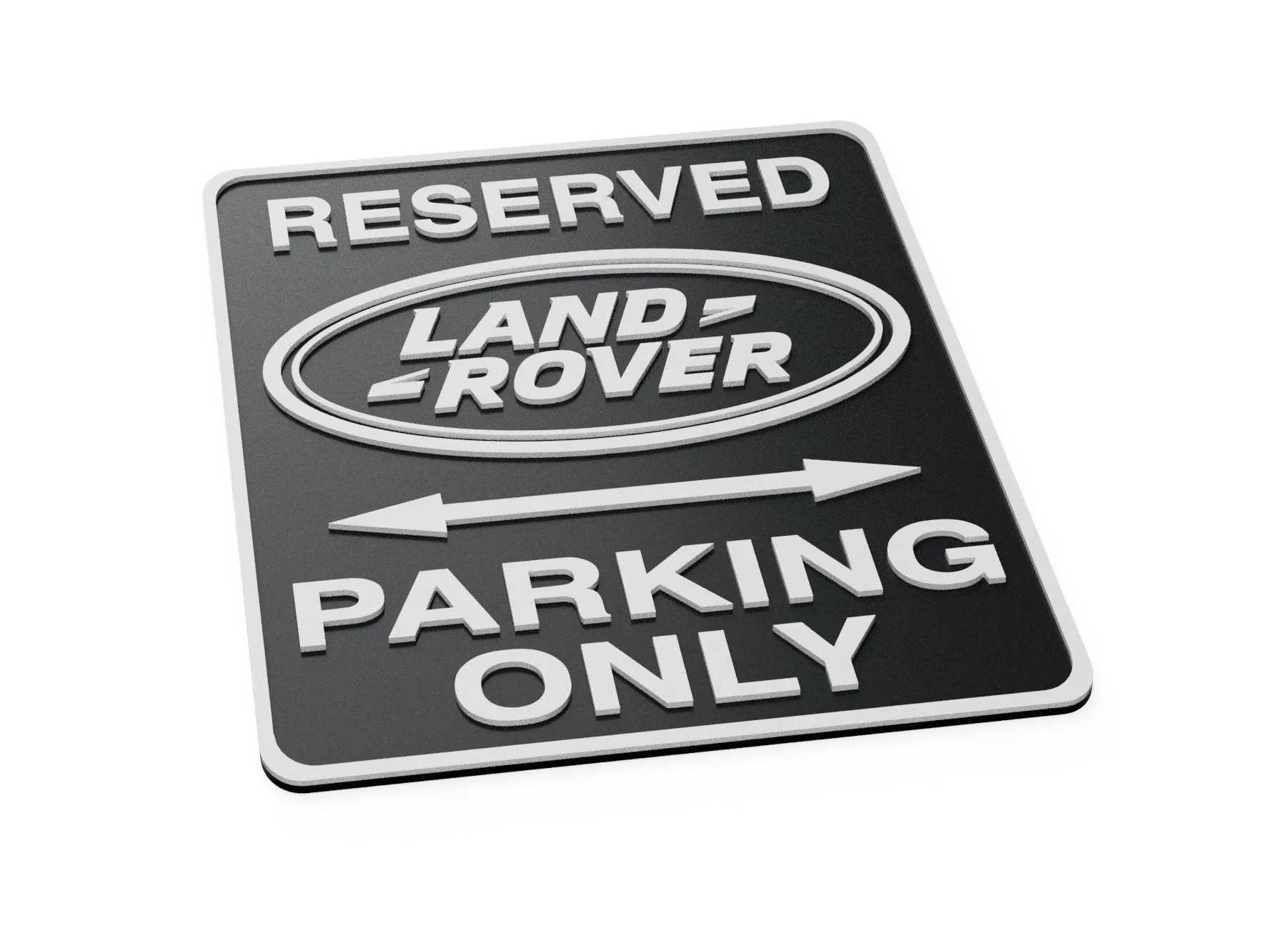 Easy Print Land Rover Defender Discovery Garage Parking Sign | 3D ...