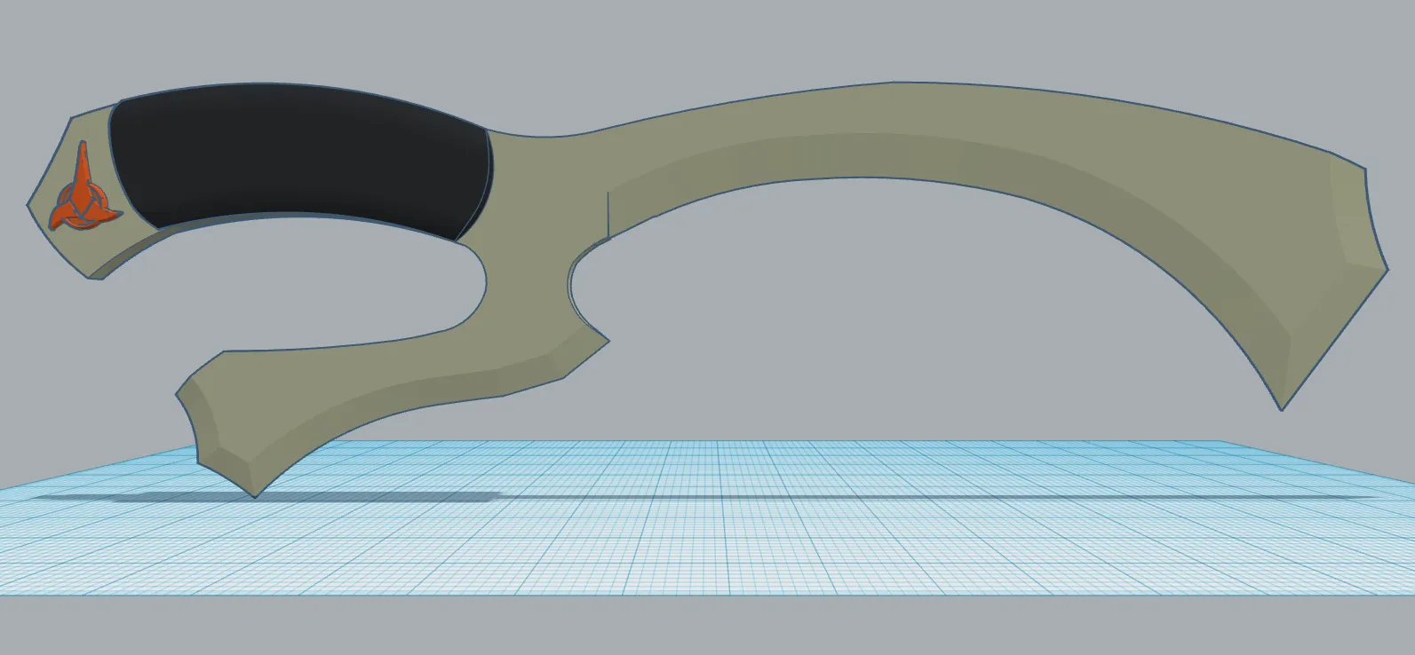 Lama da battaglia Klingon Mek'leth 1