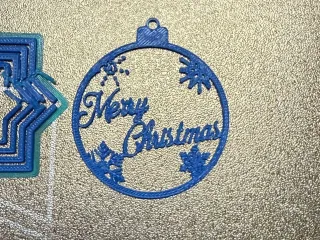 Merry Christmas Tree Decoration 🎄