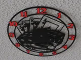 casino wall clock 2-3