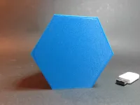 Spiralised Hexagonal USB and SD Card Holder-4
