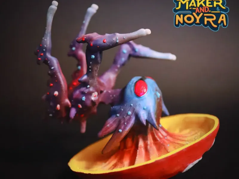 Print on place: magic mushroom