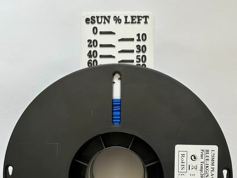 eSUN PLA % LEFT Gauge