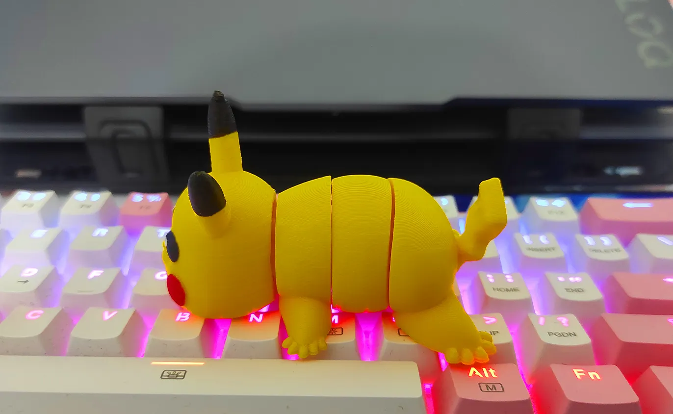 articulated Pokemon Pikachu Flexi
