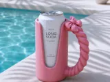 Bow Can Holder | Ribbon Drink Cooler with Twisted Handle-1