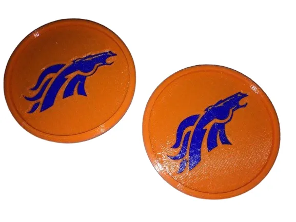 Denver Broncos Coaster STL Collection