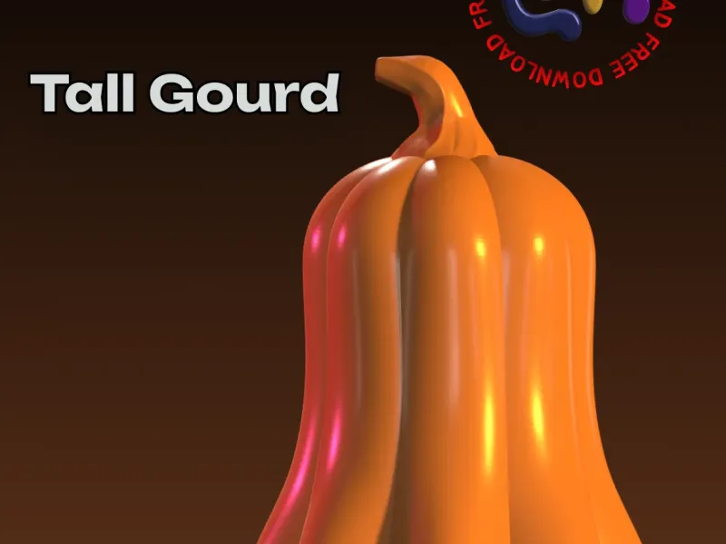 Tall Gourd - Halloween