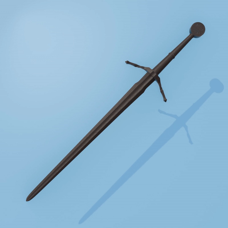 Full size sword. The witcher sword.-2