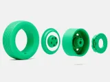 1/24 Scale, 15x7 Mopar Rallye Wheel, Goodyear Polyglas Tire-6