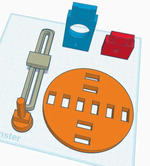 Paint spray can shaker