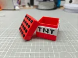Minecraft Pixel-Style Buildable TNT Storage Box-2