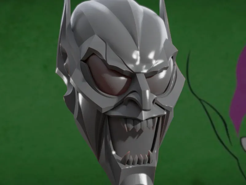 Green Goblin Mask - Cosplay Replica