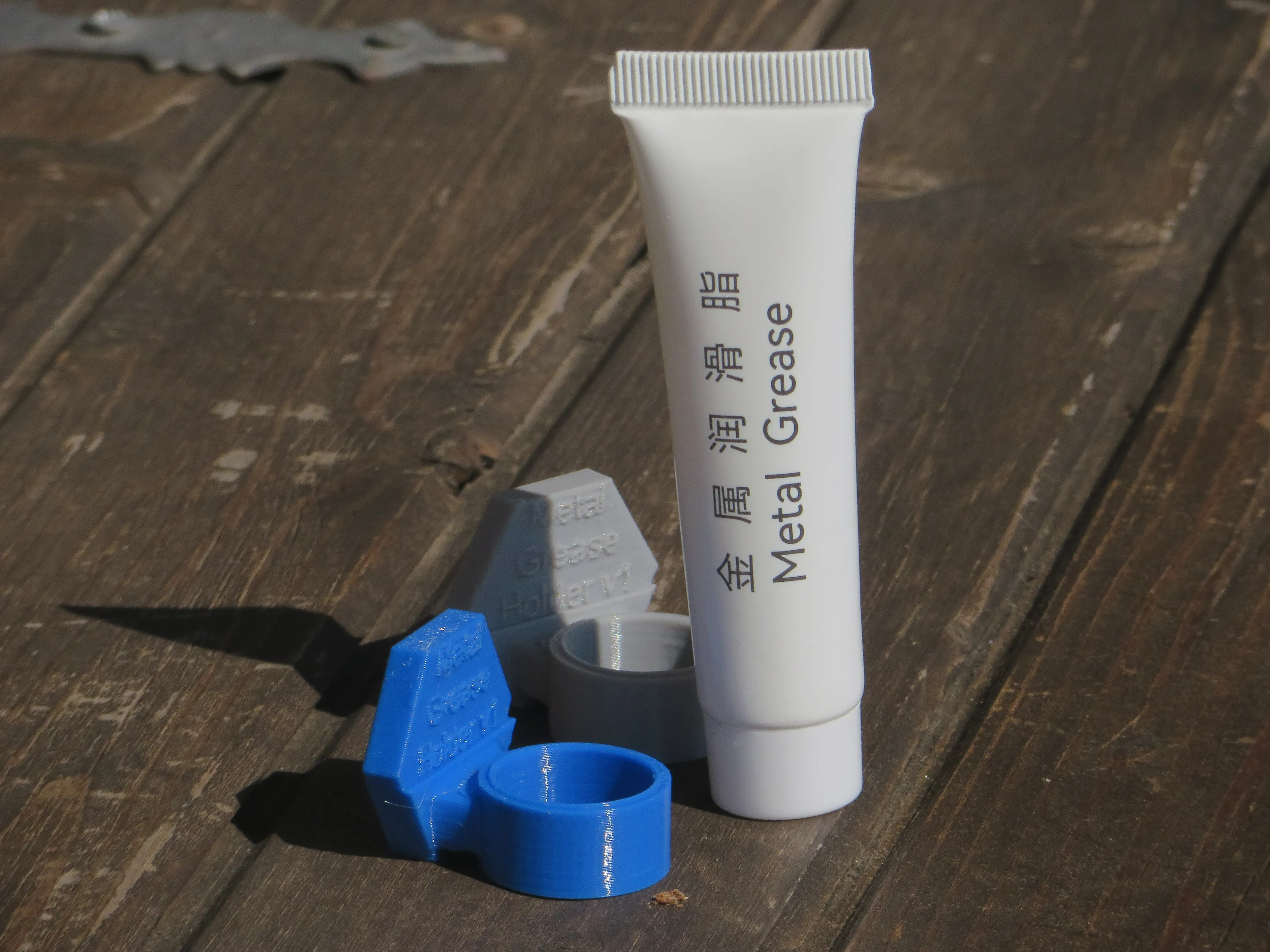 Metal grease tube holder for Creality K1 K1C