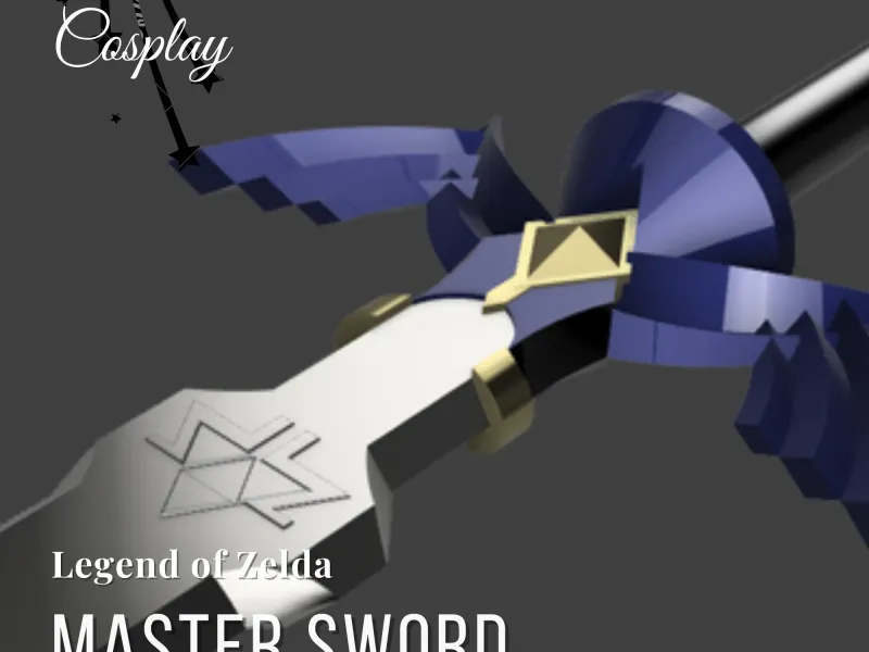 Master Sword 3D Model