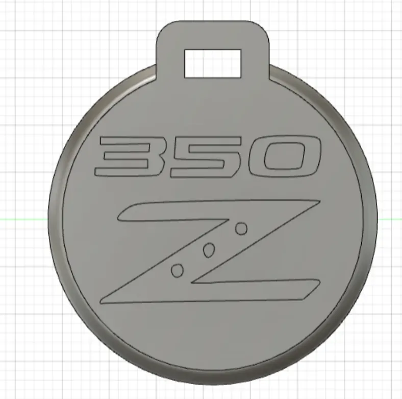 Pendant porte clé Nissan 350Z / Nissan 350Z Key ring