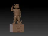 NCAA - AUBURN TIGERS FOOTBALL MASCOT - 3D PRINT-2