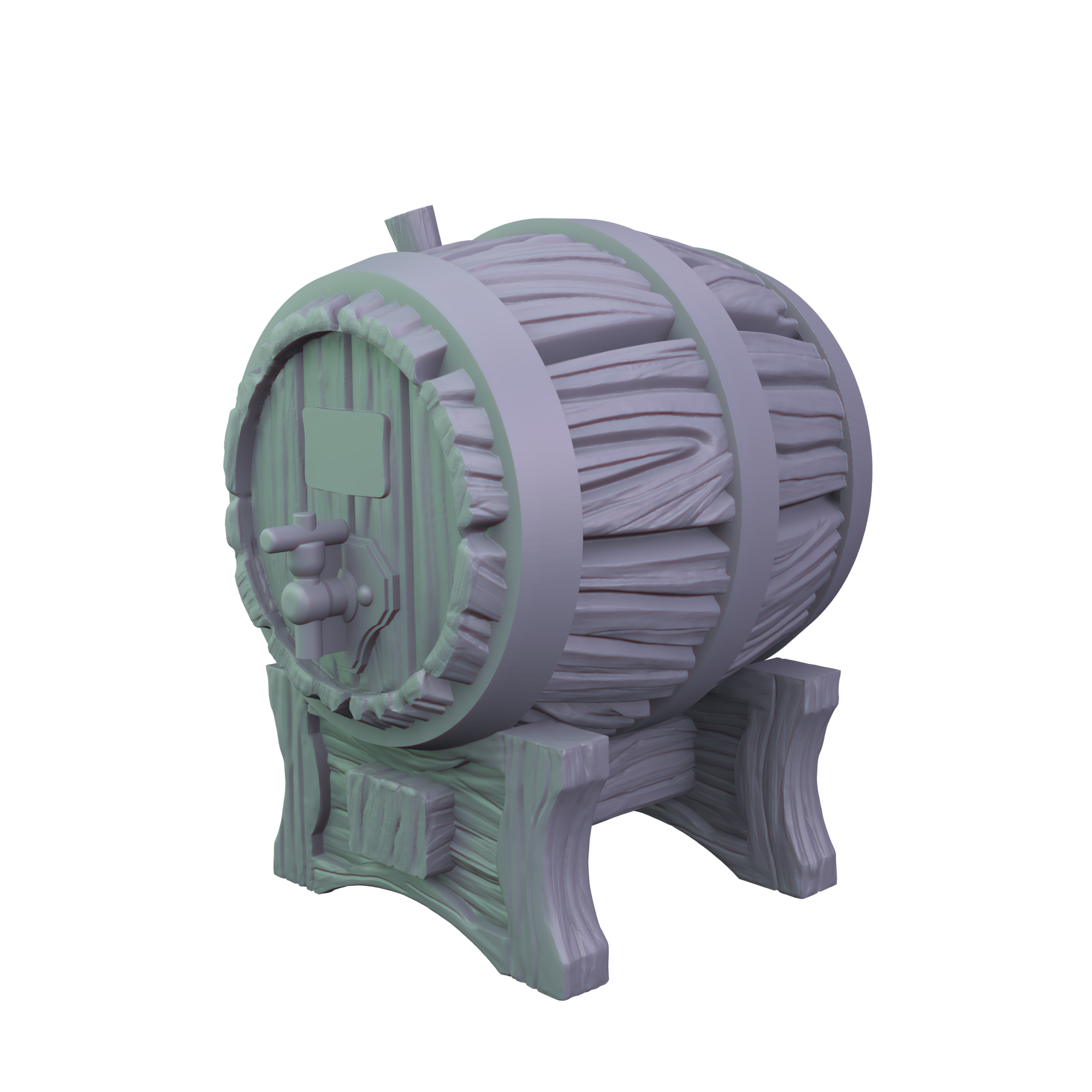 Big Beer Barrel 3D models download Creality Cloud