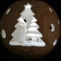 PENGUIN LIGHTED SPHERES-1