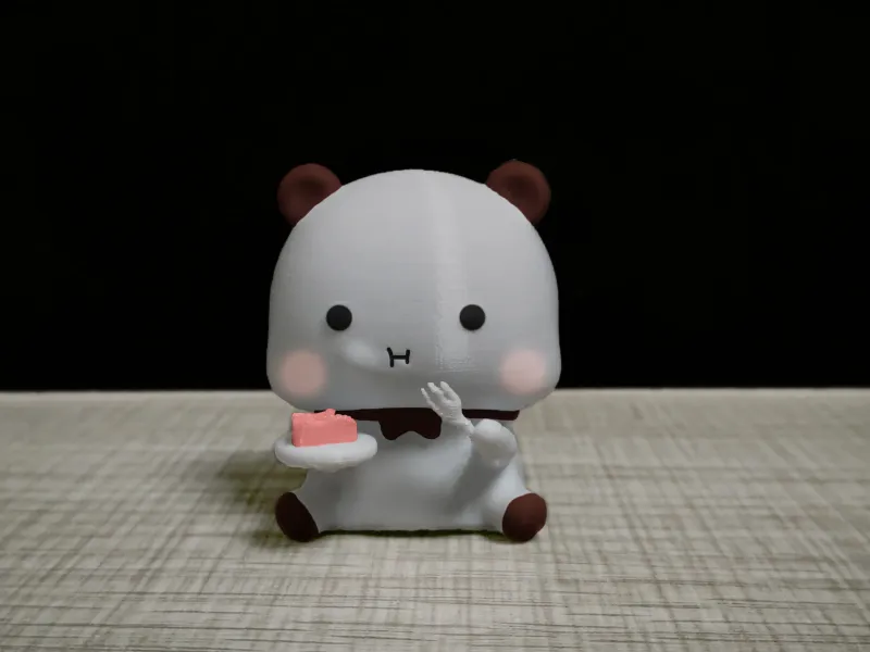 Couple Bear-cake_dessert_cream_Yier