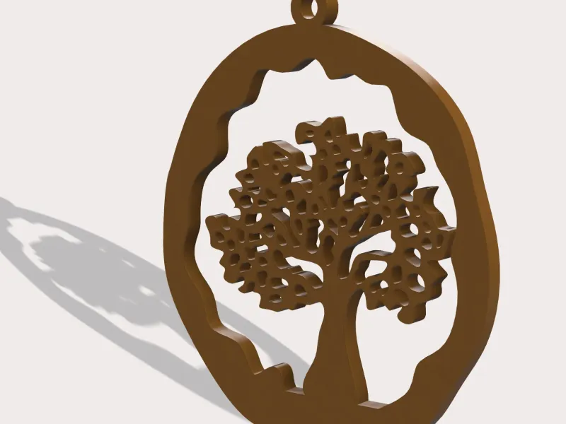 TREE KEYCHAIN