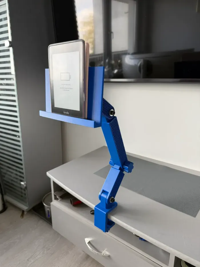 Adjustable Clamp Holder for Phone, Tablet & Kindle-0