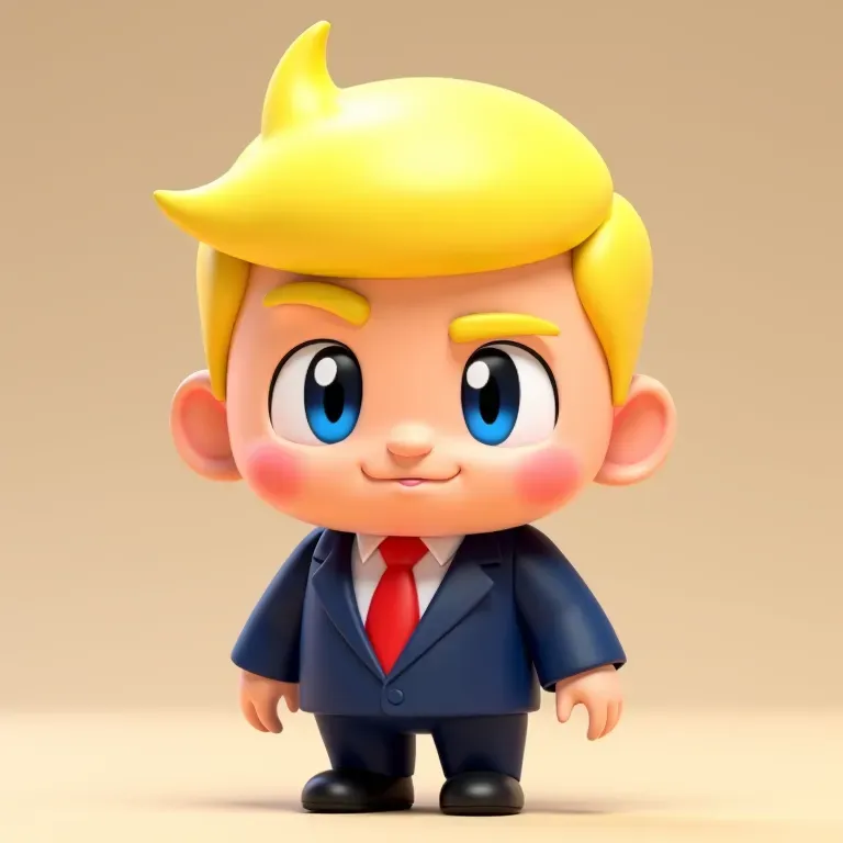 cute donald trump