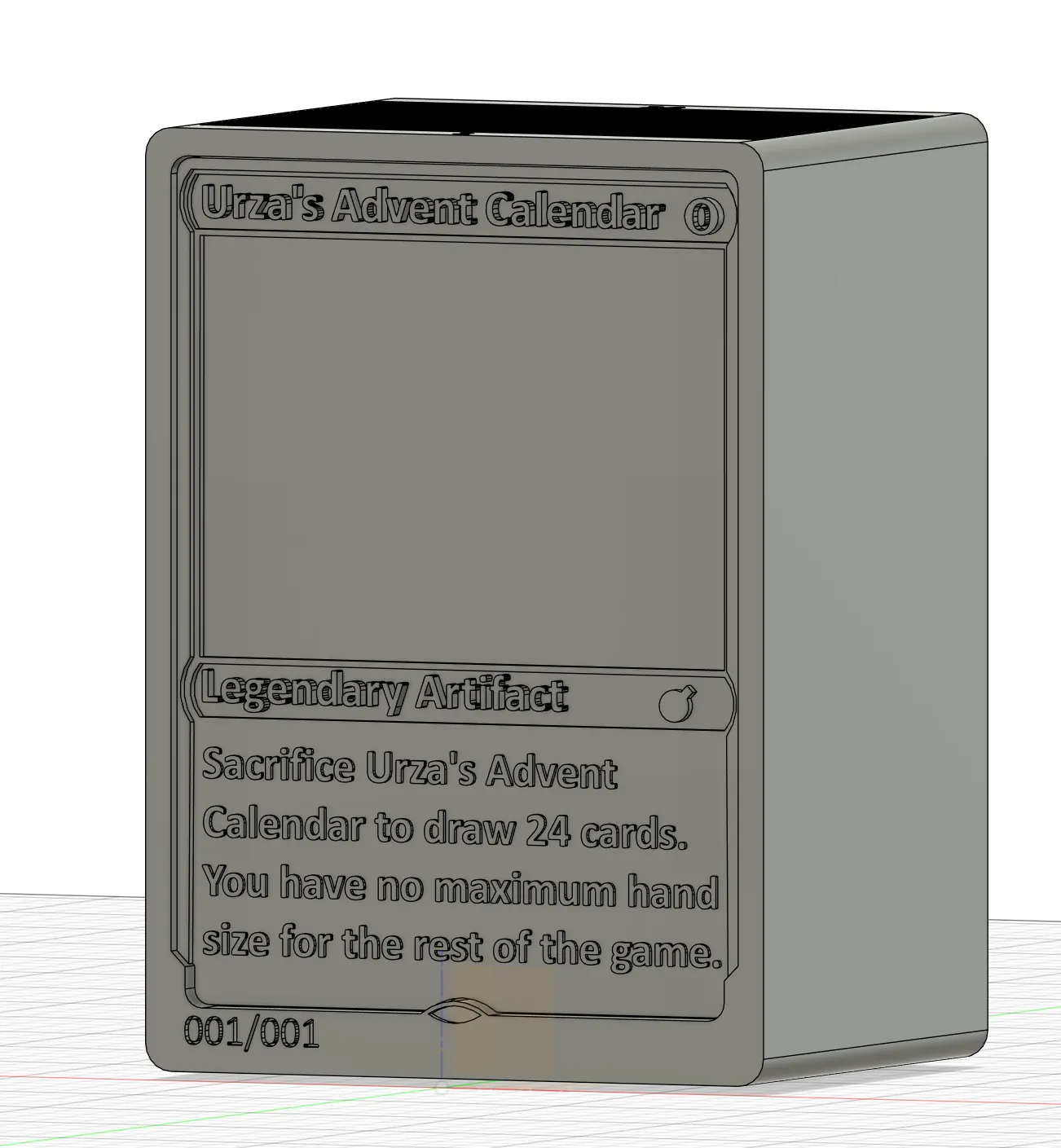 Board Games & Card Games STL Download Magic the Gathering Advent