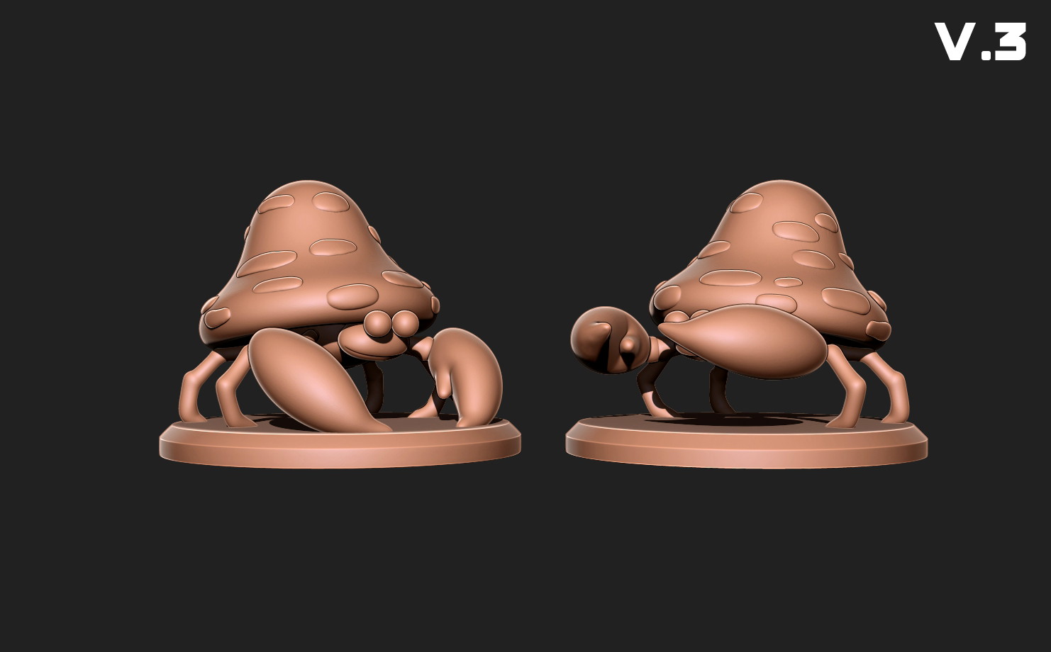 STL file Garden of BanBan 4 characters 🐌・3D printer design to