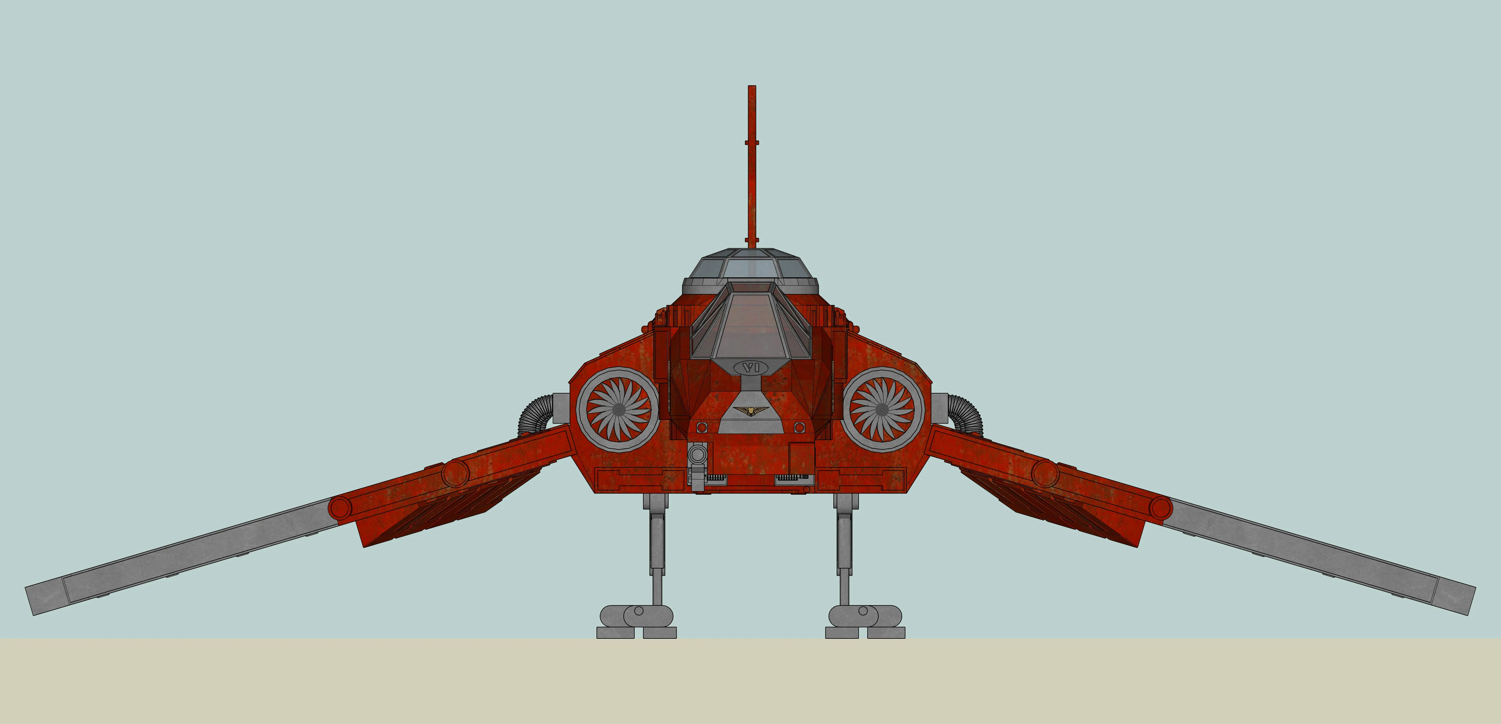 aquila lander Warhammer 40k