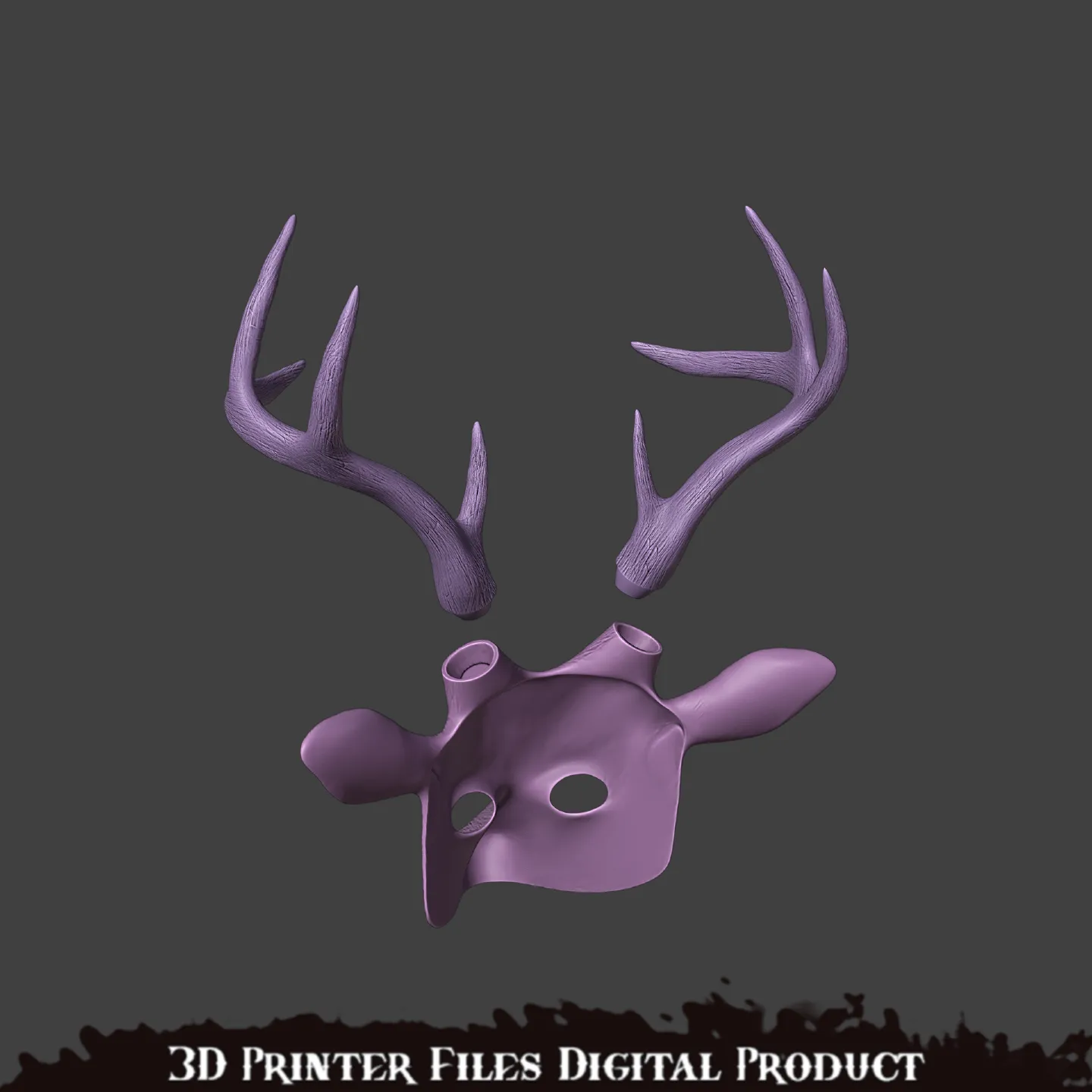 Cult of the Tree Deer Cosplay Mask Alan Wake 2