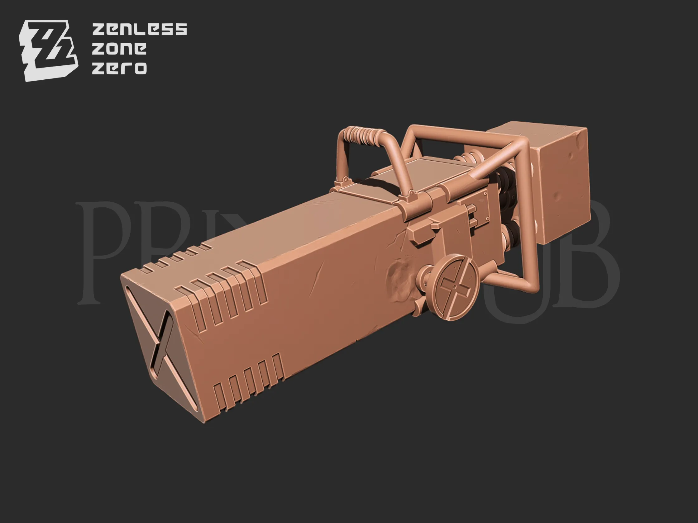 ZenlessZoneZero ben bigger W-Engine Big Cylinder for cosplay