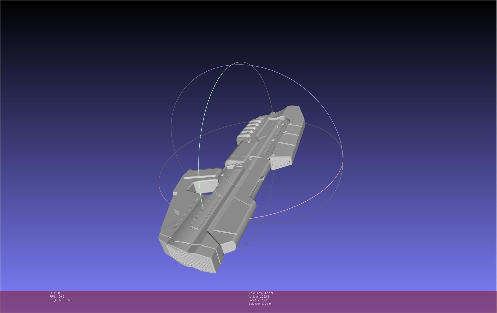 HALO Assault Rifle MA5B | 3D Models Download | Creality Cloud