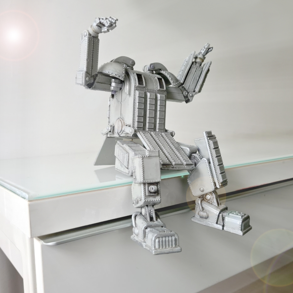 Articuled Dieselpunk robot