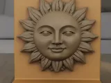 Sun Face Decorative Junction Box Wall Cover-5