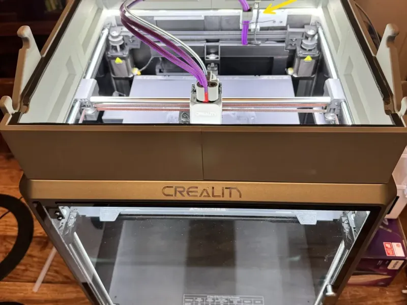 Staffa per cavi posteriore K1 MAX