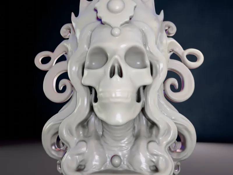 Queen of Death – Gothic Decoration Sculpture