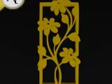 Flower - Silhouette - 2D Wall Art Decor-0